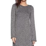 Michael Lauren  Harvest Long Sleeve Dress Grey Size Small New Photo 0