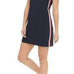 Tommy Hilfiger -  women’s navy blue side striped T/shirt dress in size M new Photo 0