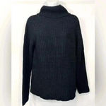 Goodthreads Women's Cotton Shaker Stitch Turtleneck Sweater Black Size XXL NNT Photo 1