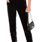 Parker Revolve Devlin Silk Blend Velvet Cropped Pants Photo 0