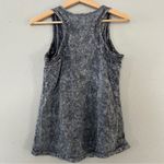 Maurice's 🦋  Grey Black Cross Biker Tank Top Vintage Retro Harley Davidson Medium Photo 2