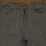 Nectar Clothing Nectar Premium Denim: Striped Baggy Jeans size 3 Photo 2