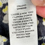 Susina Women’s Long Sleeve Floral Boatneck Blouse XS Gray Photo 5