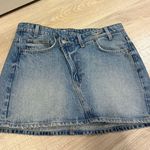 ZARA  Denim Skirt Mini Photo 0