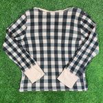 PINK - Victoria's Secret Y2K Victoria Secret pink and black plaid long sleeve thermal PJ shirt (XL) Photo 1