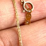 10k Gold Diamond Heart Necklace with 20" chain Photo 4