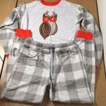 Hooters New Women’s  2Pc Pajama Set Top & Pants Size Xs/Small Photo 5