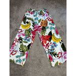 Tahari Women’s Linen Blend Summer Wide Leg Smocked Waist pants Photo 0