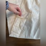 Aerie NWT cream neutral Cargo Pants with Elastic Waistband and Relaxed Fit Photo 5