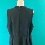 Eloquii  black tie neck dress in size 16 Photo 4