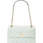Kate Spade  Natalie Medium Quilted Leather Chain Bag in Light Blue Photo 0