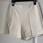 DO+BE White Slit Shorts Photo 1