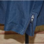 Ladies Studio V Lightweight Blue Chambray Jacket Snap Front Stretch Plus Size 2X Photo 5