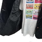 VTG 90s Whimsi Goth Academia Corduroy Campus Blazer Women’s 16 Black Photo 5