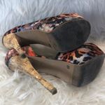 Chinese Laundry  multicolor‎ animal platform cork Heels Women’s Size 8 Photo 5