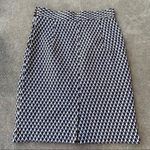 Lilly Pulitzer Women’s Crane Houndstooth Pencil Skirt Size 8 Brown White Photo 3