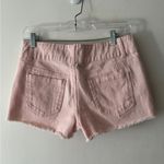 Refuge Light Pink Raw Hem Jean Shorts Photo 2