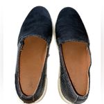 Frye Gemma black calf hair/faux snake skin slip-on Photo 1