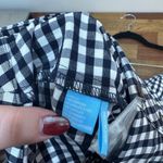 J. McLaughlin  Womens Rayna‎ Skirt 0 Gingham Black White Pencil Knee Modest Check Photo 6