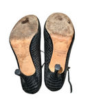 Max Studio  Elegant Black Snakeskin Pattern Heels Photo 7