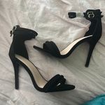 Charlotte Russe Black Suede Heels Photo 1