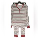 LC Lauren Conrad LAUREN CONRAD Fair Isle Holiday Jammies for your Families Pajama set M Photo 1