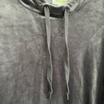 Aerie  Offline Velour Cropped Hoodie | Grey | Medium Photo 4