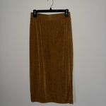 House of Harlow 1960 Slit Skirt Orange Size M Photo 2