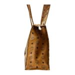 MCM Vintage  Cognac Visetos Tote Bag Made in Germany Coated Canvas Shopper Photo 4