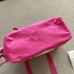 NEW L.L. Bean Boat and Tote Medium Shoulder Bag Long Handles Peony Pink NWT Photo 7