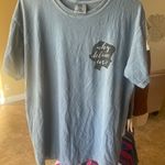 Comfort Colors Blue Graphic Tshirt Feminism Photo 1