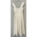 Reformation  Villa Smocked Stretch Cotton Sundress (S) Photo 2