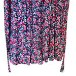 Old Navy Maternity Dress Floral Sleeveless Pin Tuck Tie Back XL Knee Length  Photo 3