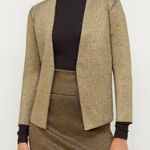 MM.LaFleur M.M. Lafleur Woolf 3.0 Jardigan Gold Knit NWT Sz. XS Photo 0