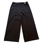 NWT, Banana Republic Black Flannel High Rise Wide Leg Trouser 780694, Sz 16 Photo 9