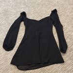 Tiger Mist  Black Long Sleeve Dress Photo 0