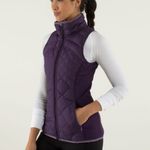 Lululemon  Fluff Off Down Vest - Deep Zinfandel Purple size 4 Photo 1