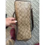 Coach  Peyton Signature Zip Top Tote– Signature Leather Straps Replaced Photo 7