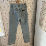 Wrangler  Light Wash High Rise Straight Fit Jeans Photo 3