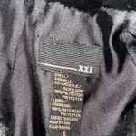 Forever 21 Black Faux Fur Coat Photo 2