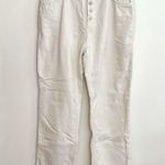 Reformation Cynthia Button Fly High Rise Straight Corduroy Pant Photo 3