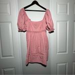 Urban Outfitters  • Babydoll Mini Dress • Pink • Medium Photo 4