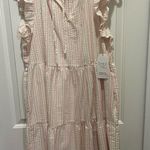 Time and Tru Pink Striped Dress NWT Sz L alt Ulla Johnson Size L Photo 0