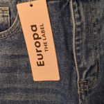 Europa The Label American Girl Distressed Fringed Jeans Size Small (2/4) Blue Photo 1