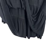 Free People Sz XS Women's Best Girl Long Sleeve Keyhole Back Tiered Tunic Dress Photo 6