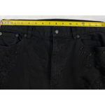 Lauren Ralph Lauren Women's Black Jeans Lace Side trim Flared Size 8 SKU 4605 Photo 8