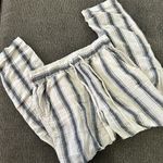 Artisan NY Striped Linen pants SZ XS black and white Photo 0
