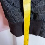 Vintage‎ Y2K Gray Denim Zip Up Jacket 2000s Indie Sleaze Grunge Large Photo 3