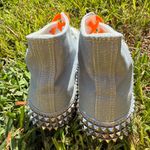 Free People  Nan Ku Cruise Studded Hi Top Sneakers Jeweled Spring Skies Size 7 Photo 5