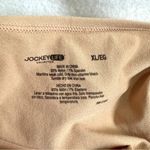 Jockey Life Midriff Slimmer Tank Top XL Nude Microfiber Stretch Shapewear New Tan Photo 3